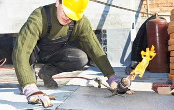 Landshipping Quay flat roof construction